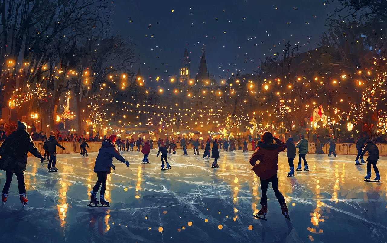 FRA100010: À la patinoire